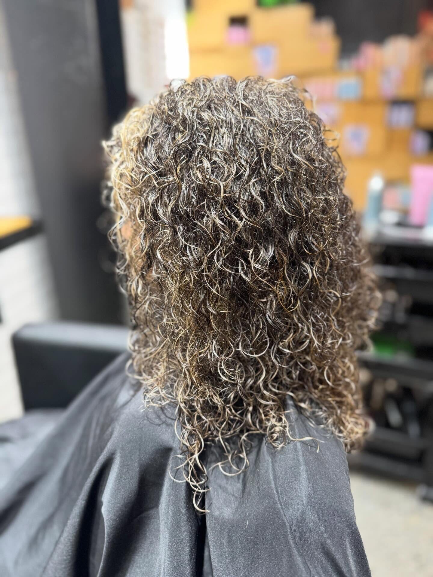 Curls styled at Hair Station